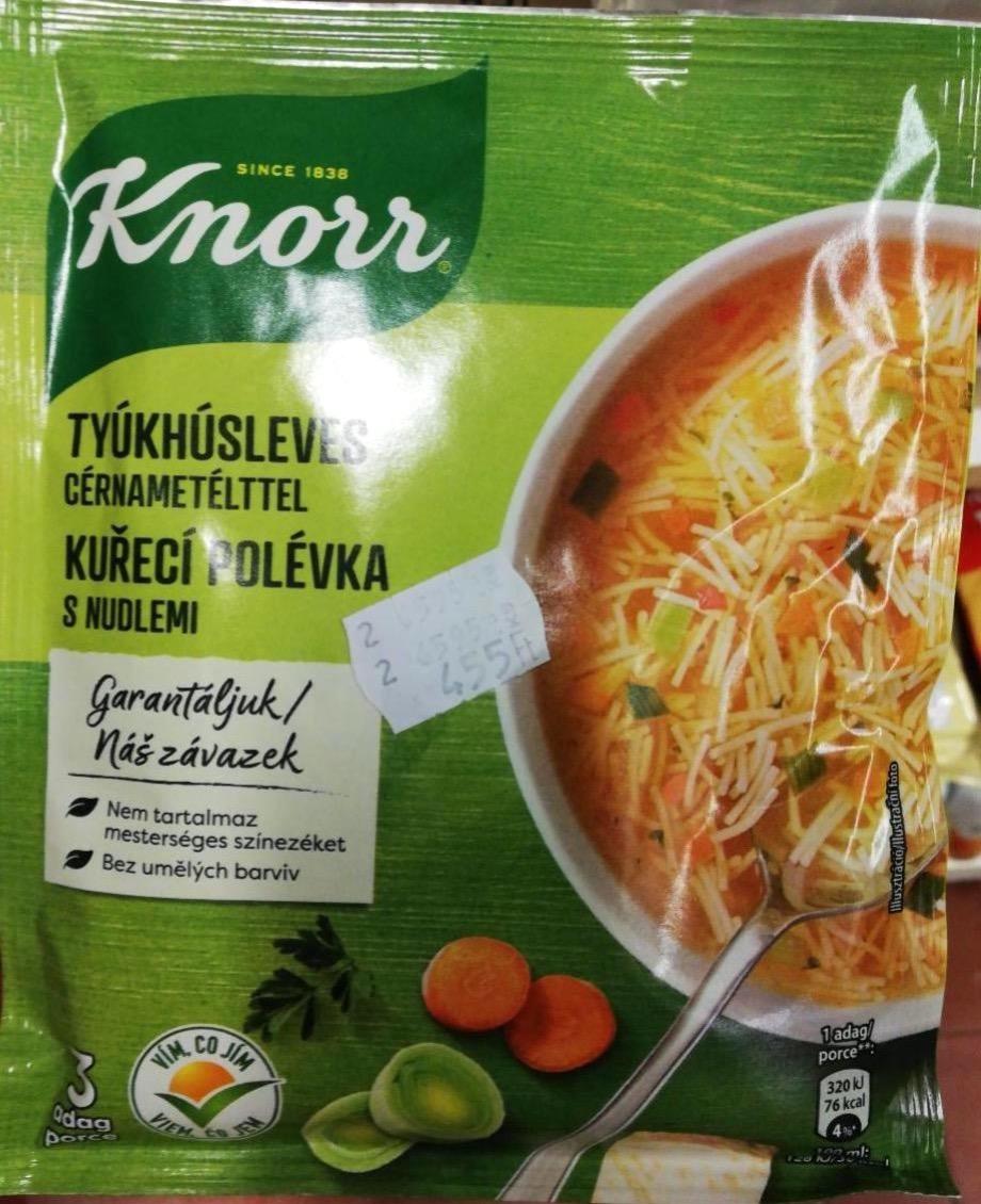 Képek - Knorr tyúkleves cérnametélttel 69 g