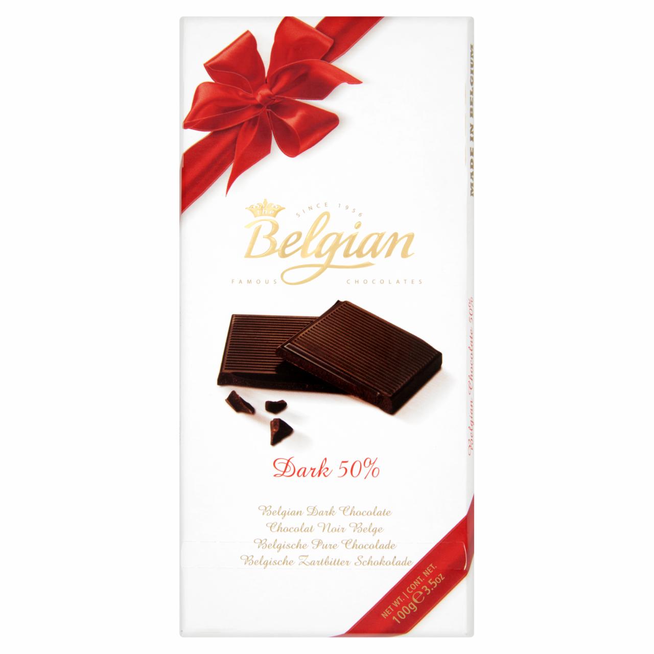 Képek - Belgian étcsokoládé 50% 100 g