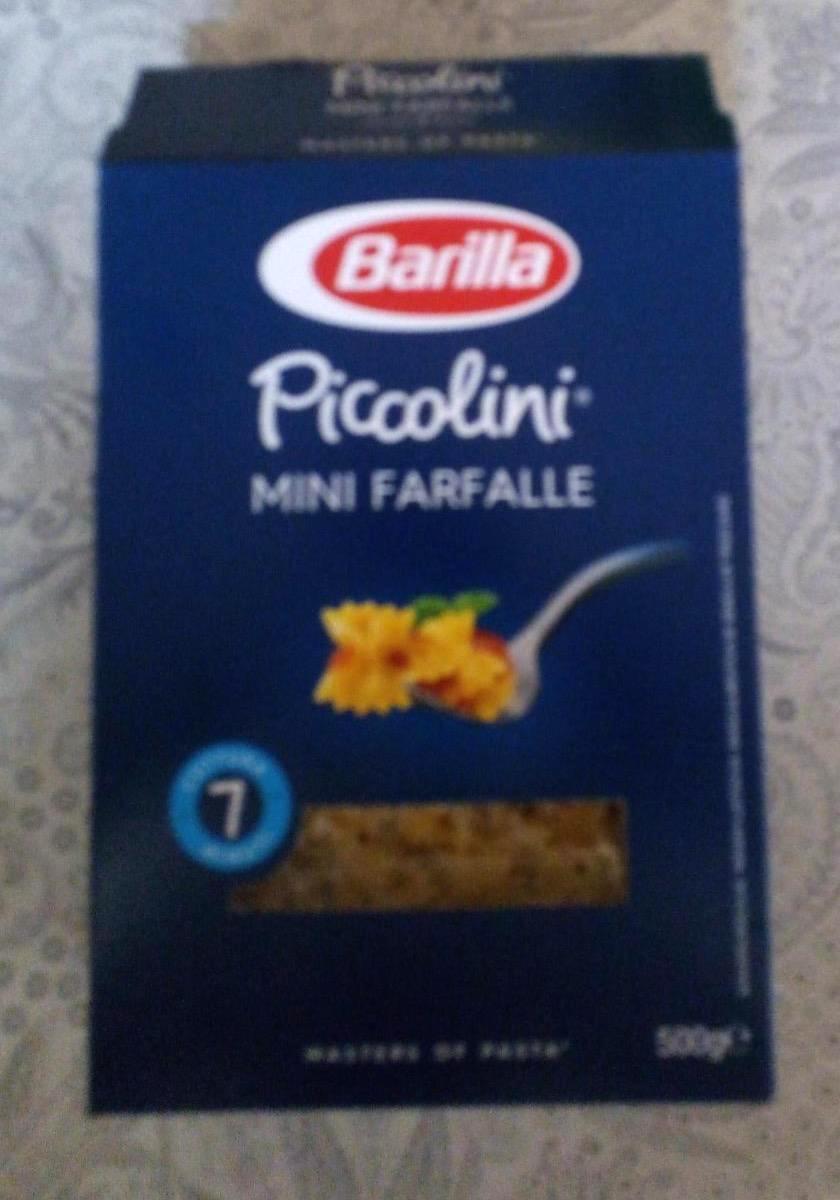 Képek - Apró durum száraztészta Piccolini Barilla