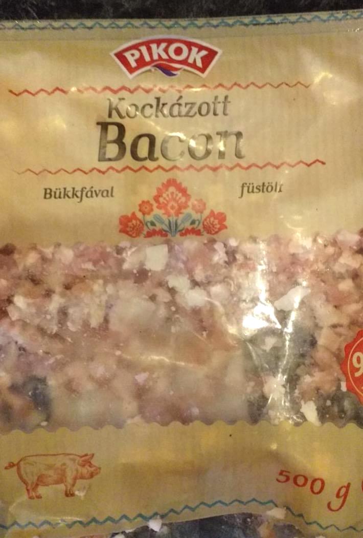 Képek - Kockázott bacon Pikok