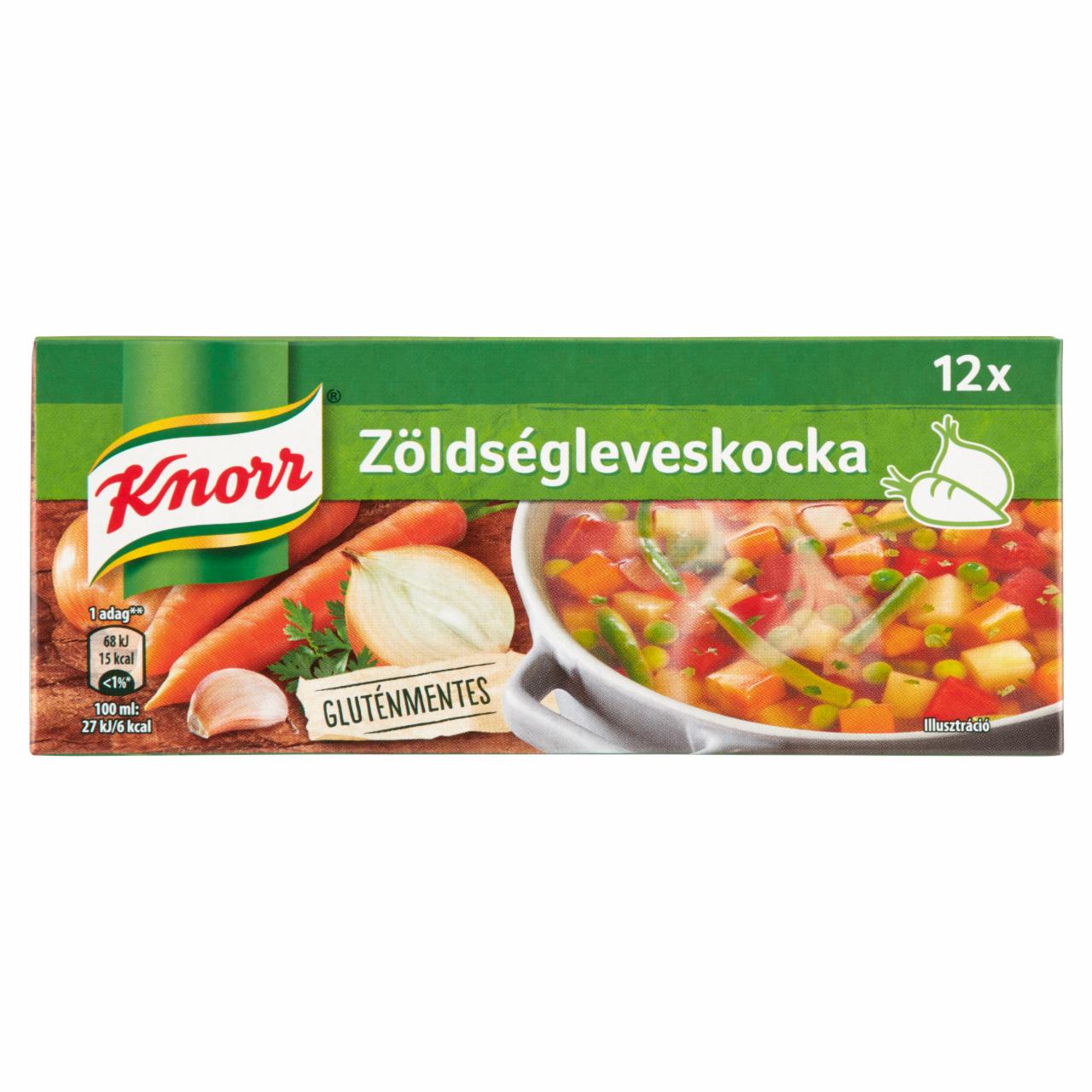 Képek - Knorr zöldségleveskocka 12 x 10 g (120 g)