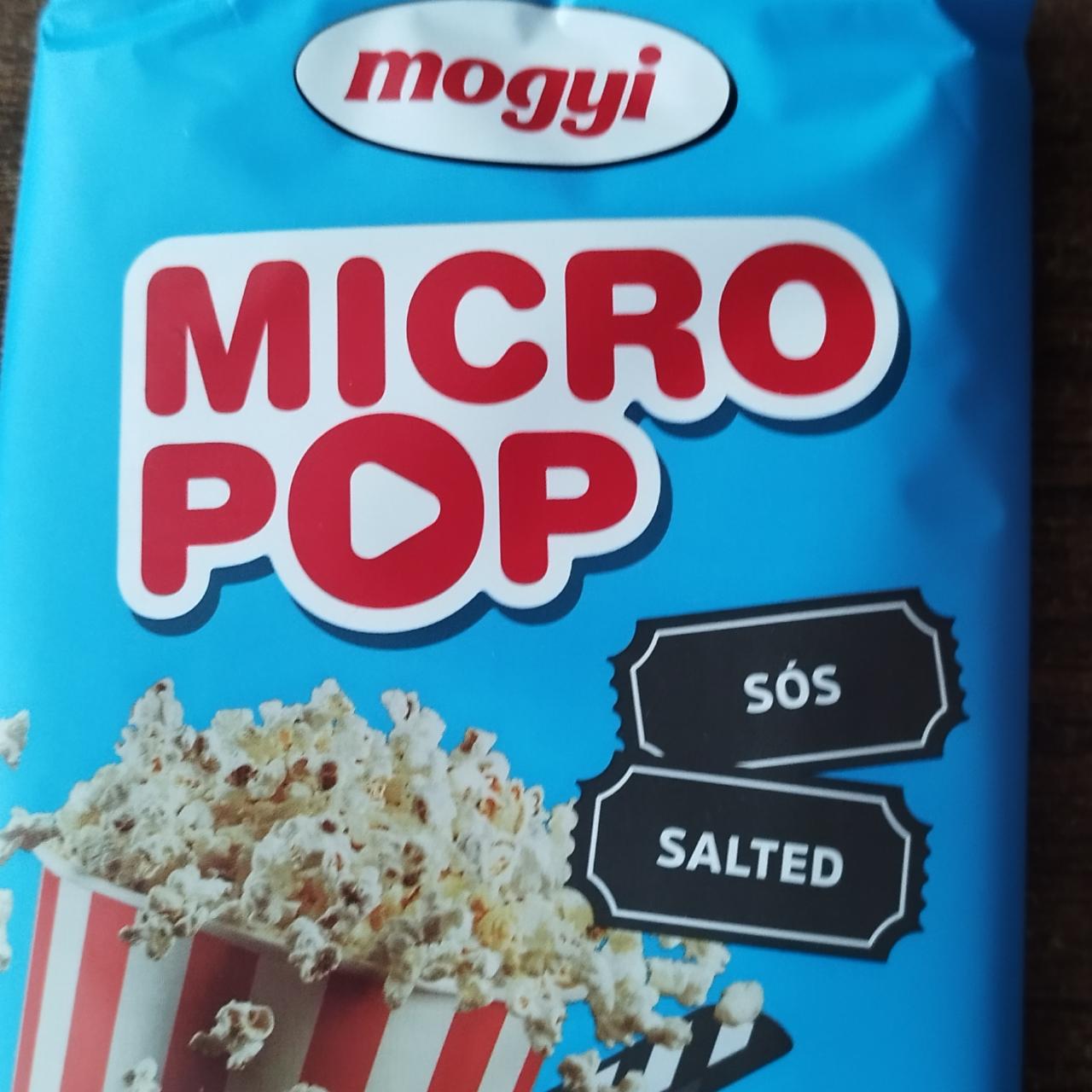 Képek - Mogyi Micro Pop sós, mikrohullámú sütőben elkészíthető pattogatni való kukorica 100 g