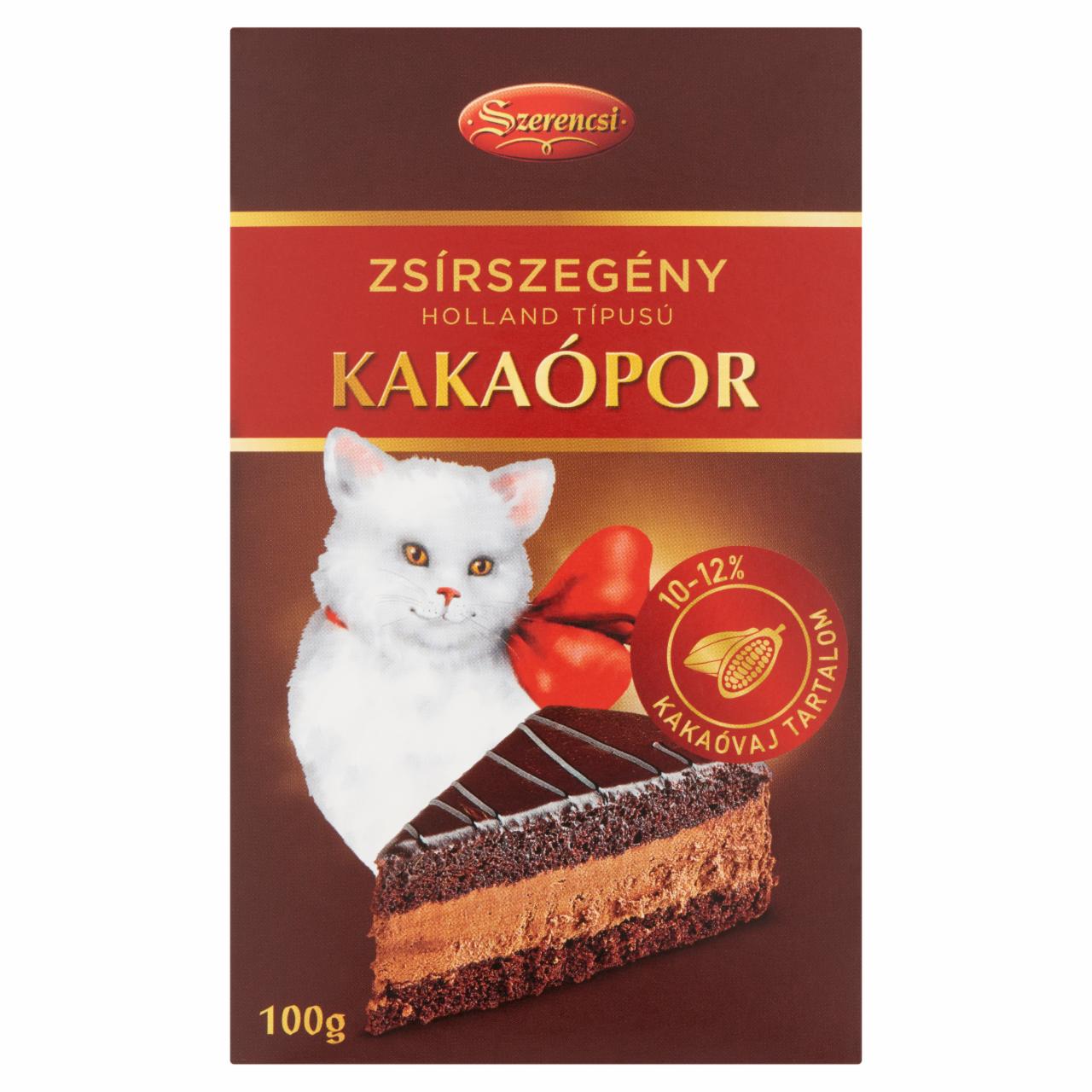 Képek - Szerencsi holland típusú zsírszegény kakaópor 100 g