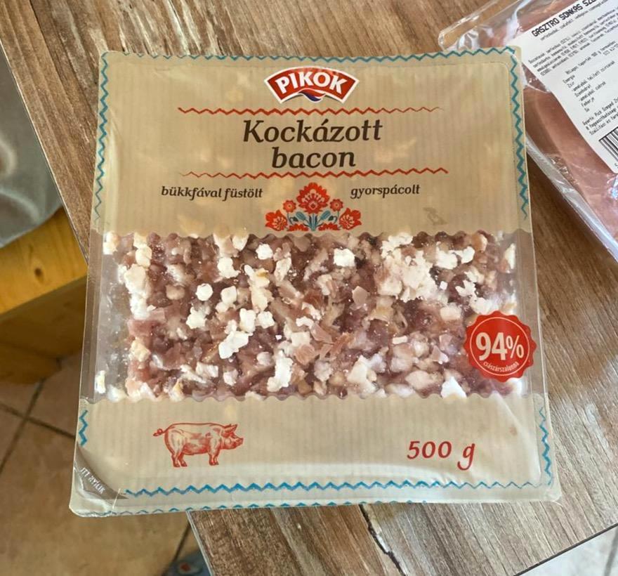 Képek - Kockázott bacon Pikok