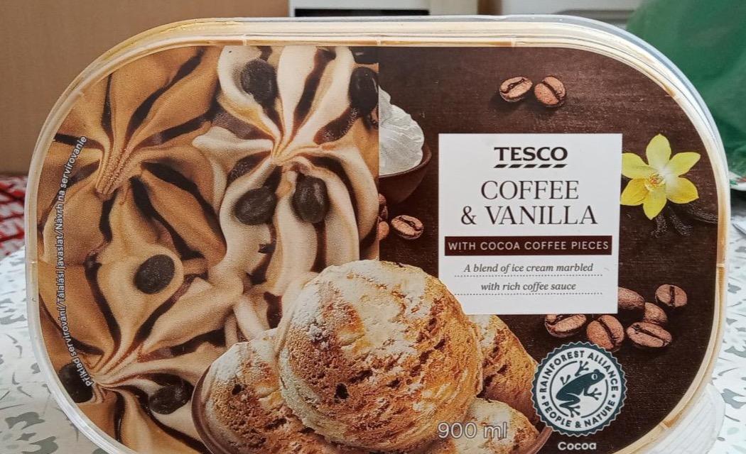 Képek - Coffee and vanilla jégkrém Tesco