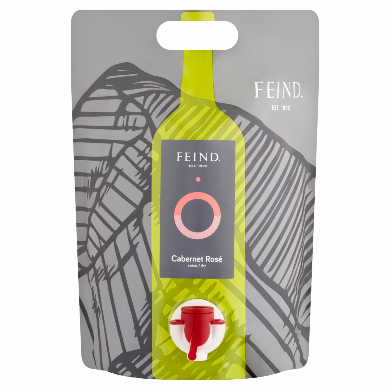 Képek - Feind Balatonfüred-Csopaki Cabernet Rosé száraz rosé bor 13,5% 3 l