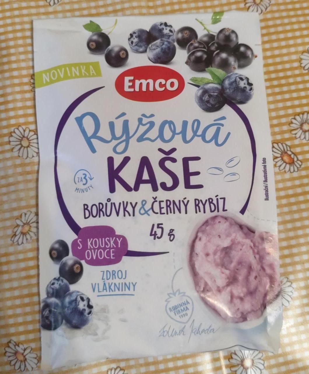 Képek - Ryžová kaše Burůvky & černý rybíz Emco