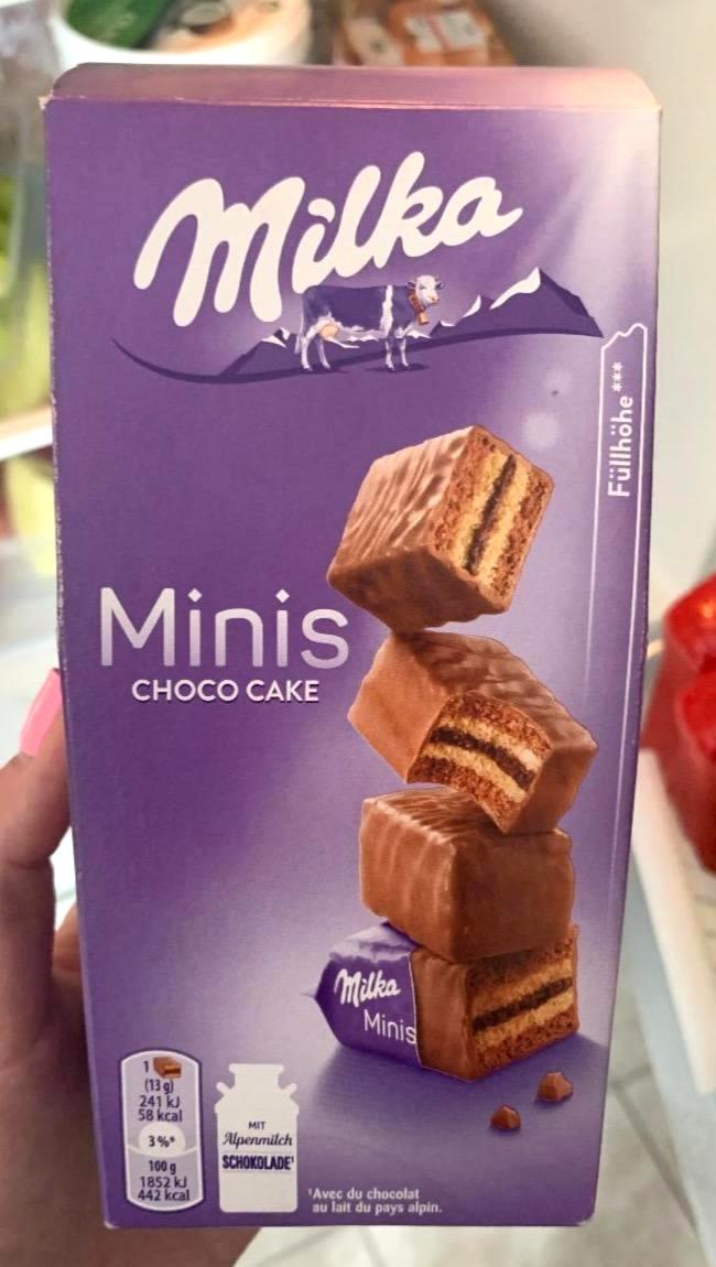 Képek - Milka Minis choco cake