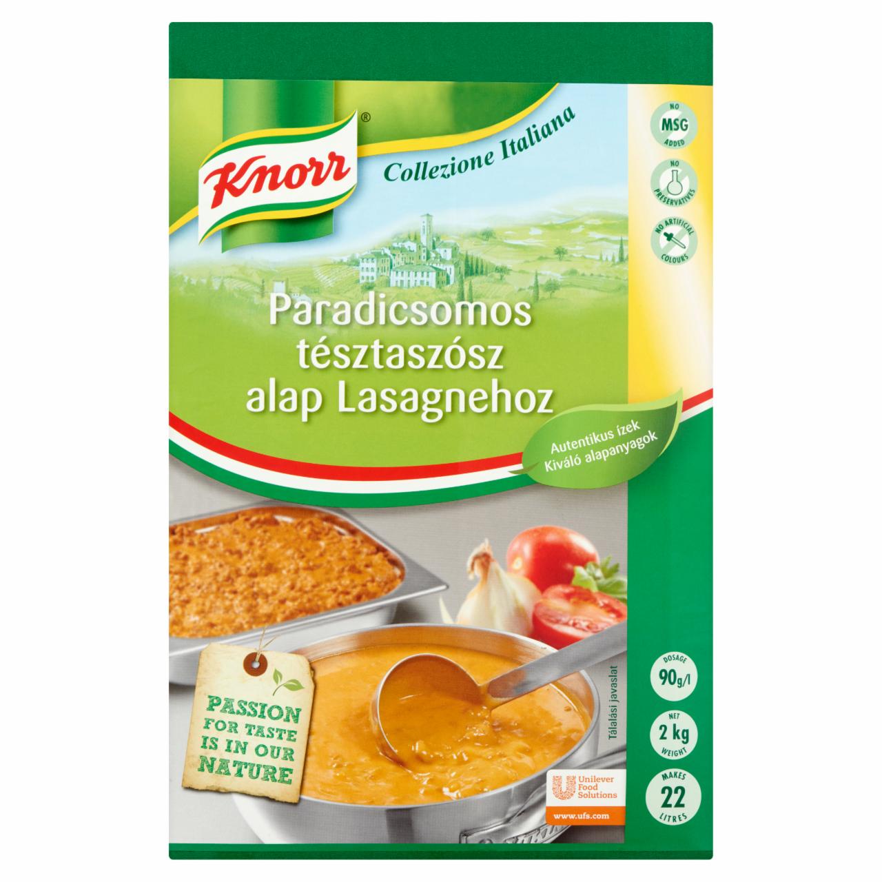 Képek - Knorr paradicsomos tésztaszósz alap lasagnehoz 2 kg