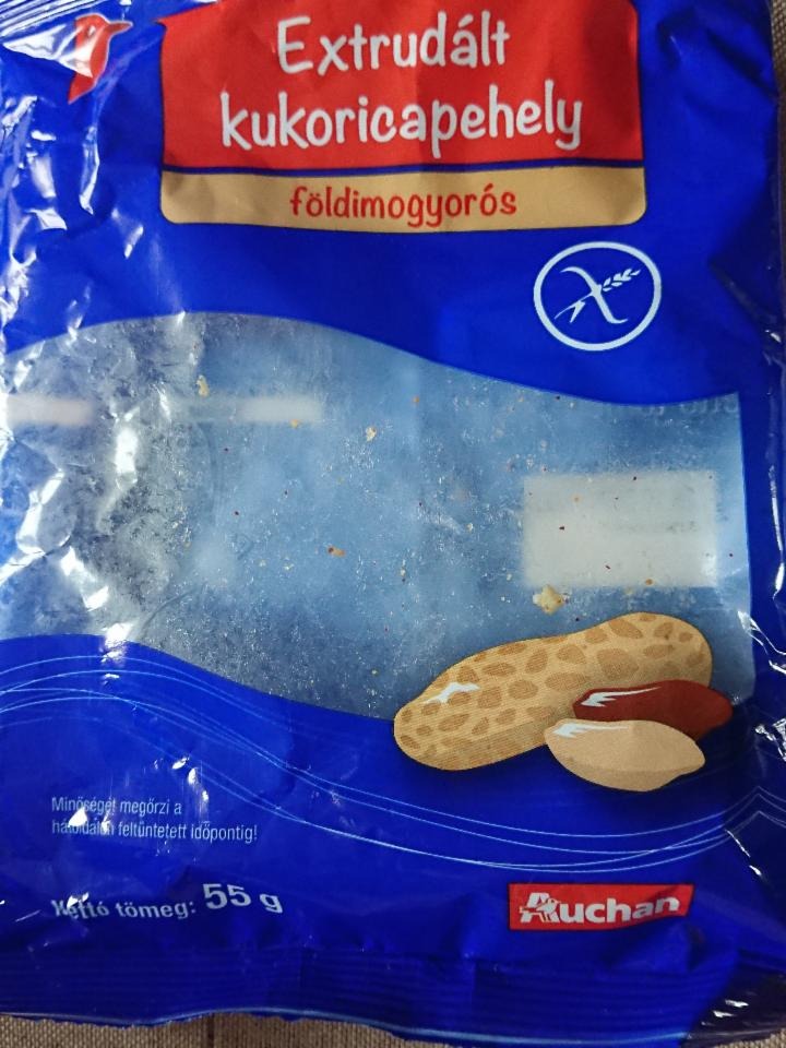 Képek - Extrudált kukoricapehely földimogyorós Auchan