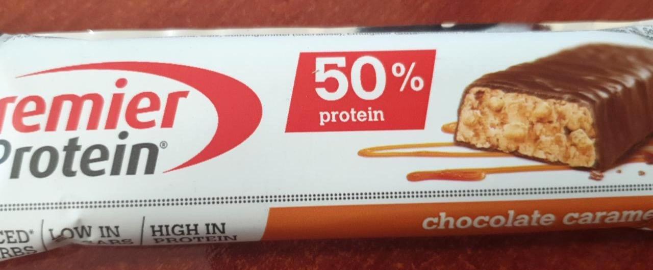 Képek - Protein szelet 50% chocolate caramel Premier protein