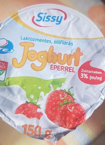 Képek - Laktózmentes élőflorás joghurt eperrel Sissy