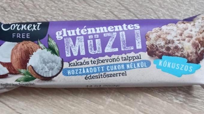Képek - Gluténmentes müzli kókuszos Cornexi