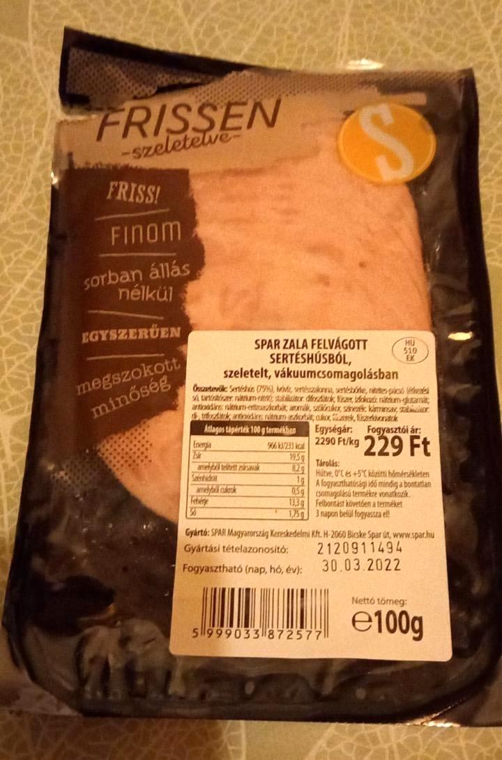 Képek - Zala felvágott Spar