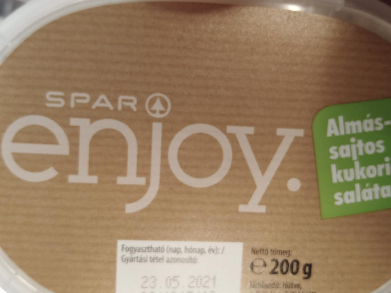 Képek - Almás sajtos kukoricasaláta Enjoy Spar