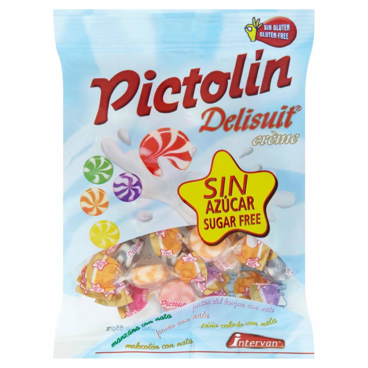 Képek - Pictolin gyümölcs ízesítésű, cukormentes cukorka édesítőszerrel 65 g
