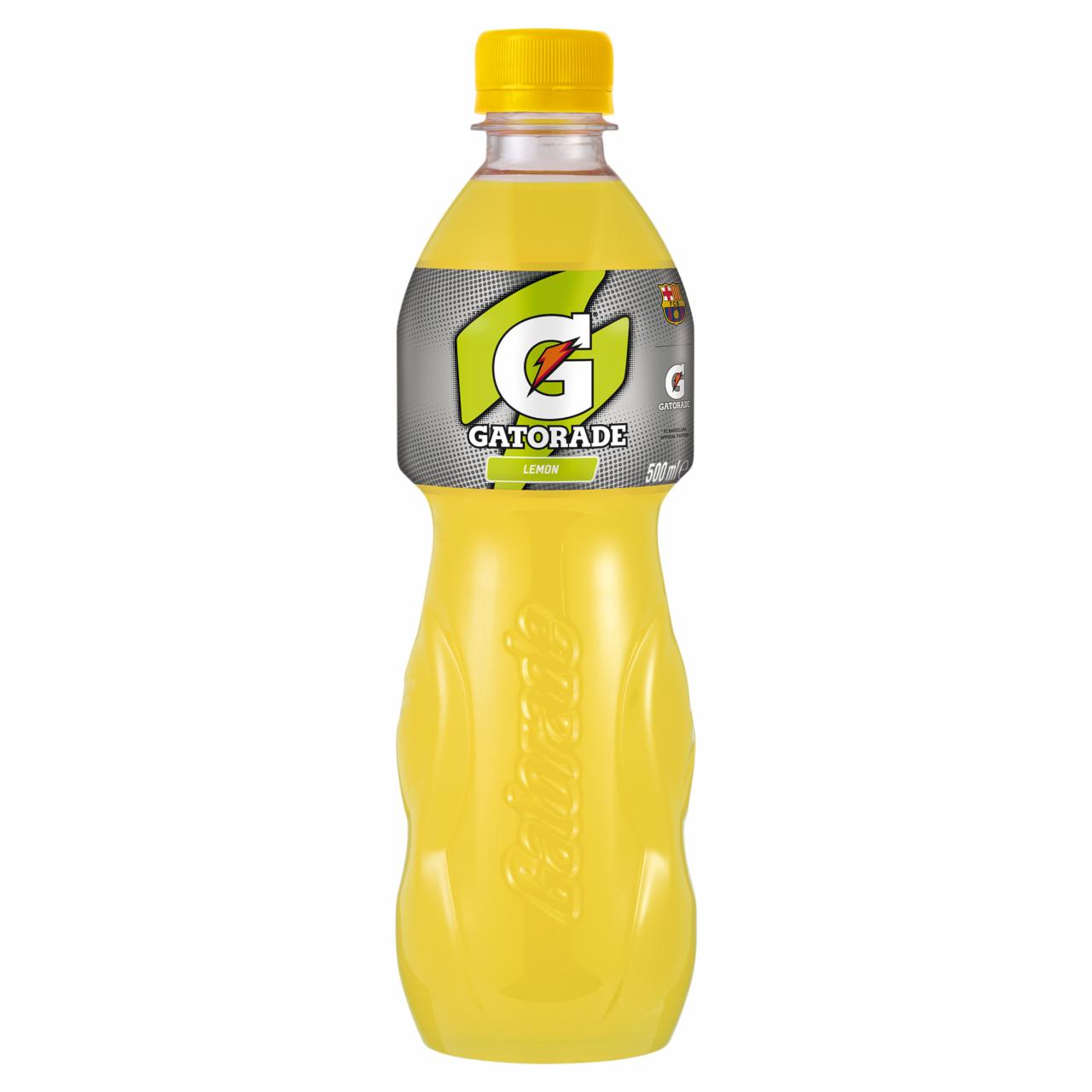 Képek - Gatorade szénsavmentes citromízű sportital cukorral és édesítőszerekkel 500 ml