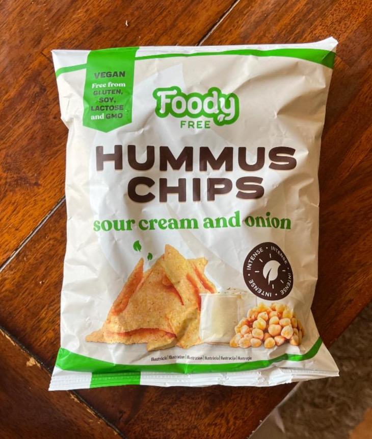 Képek - Hummus chips hagymás Foody free