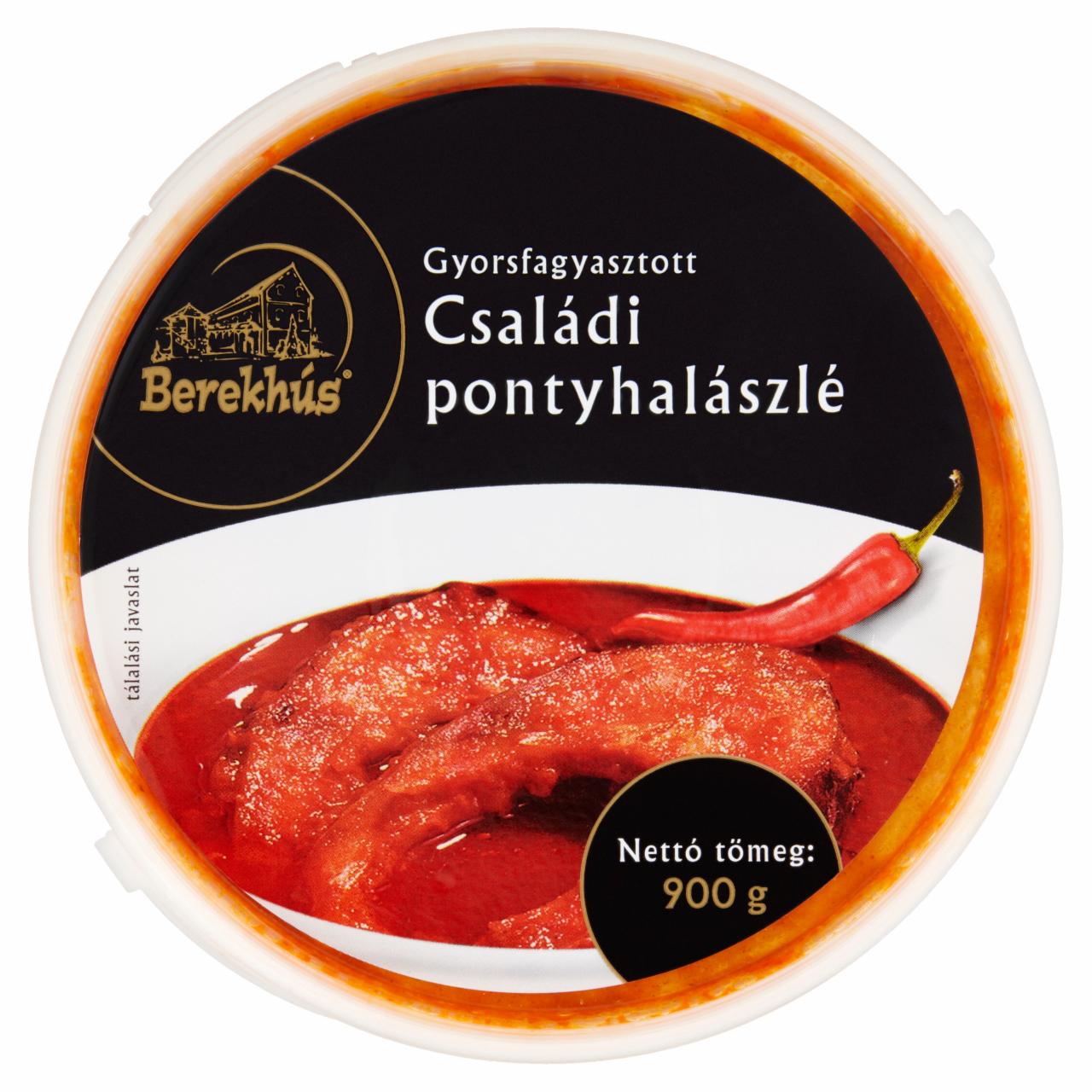 Képek - Berekhús gyorsfagyasztott családi pontyhalászlé 900 g