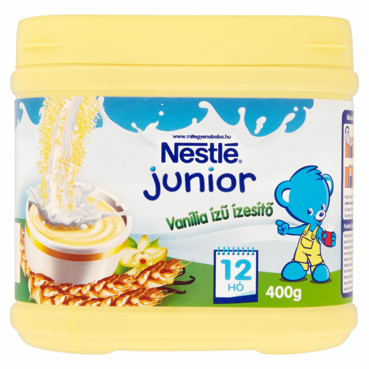 Képek - Nestlé Junior vanília ízű italpor 12 hónapos kortól 400 g