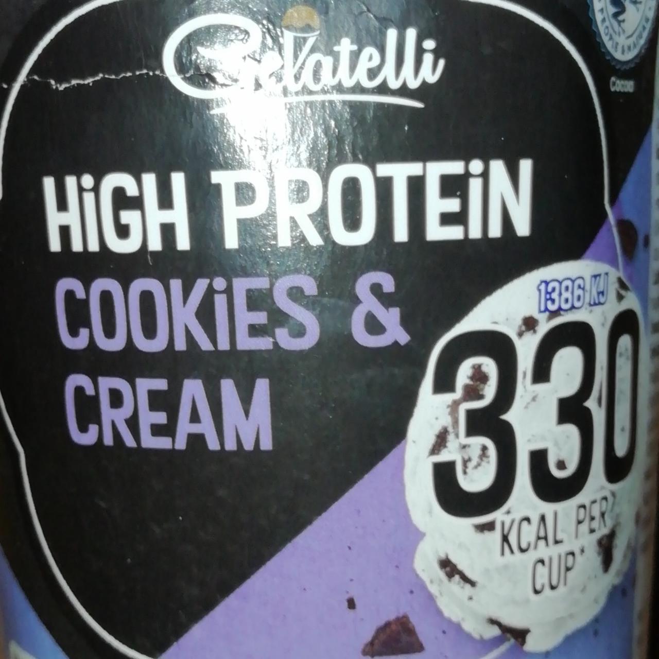 Képek - High protein coockies and cream Gelatelli