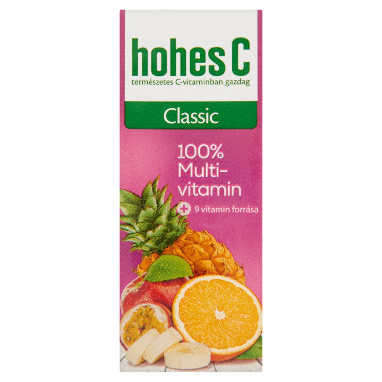 Képek - Hohes C Classic 100% Multivitamin vegyes gyümölcslé 0,2 l