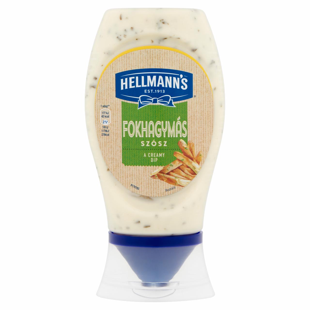 Képek - Hellmann's fokhagymás szósz 250 ml