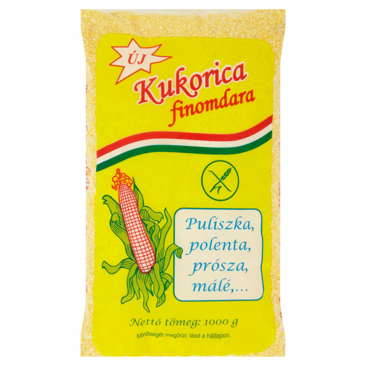 Képek - Gluténmentes kukorica finomdara 1000 g