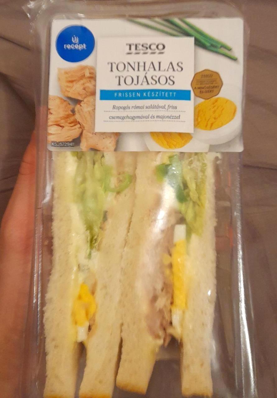 Képek - Tonhalas tojásos szendvics Tesco
