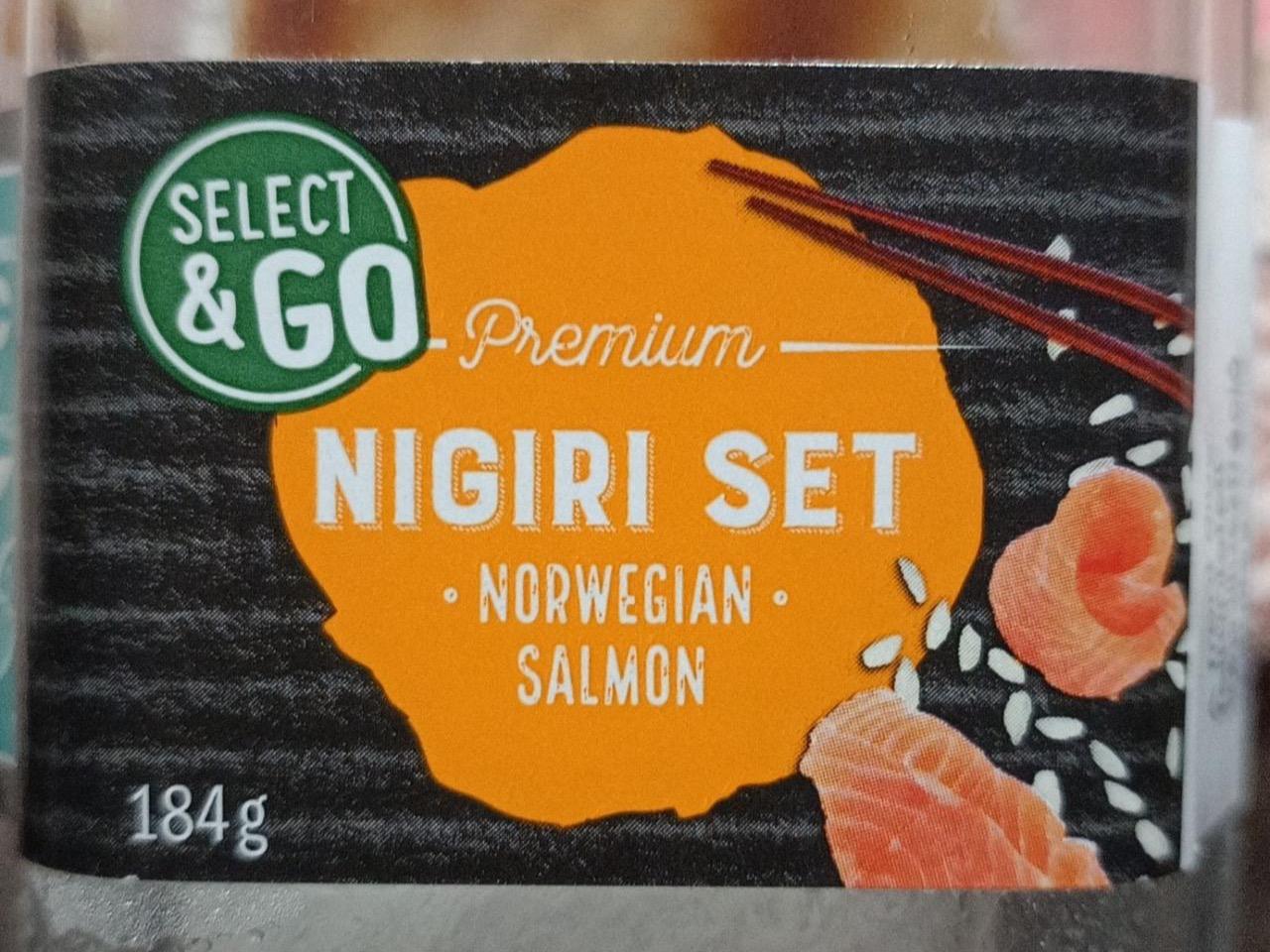 Képek - Nigiri set Norwegian salmon Select & Go