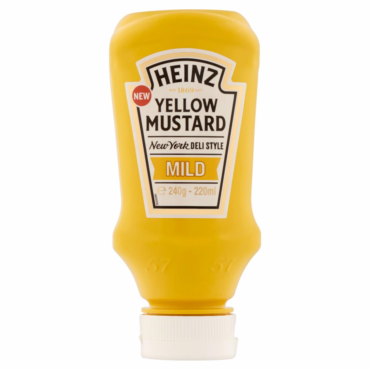 Képek - Heinz Mild mustár 240 g