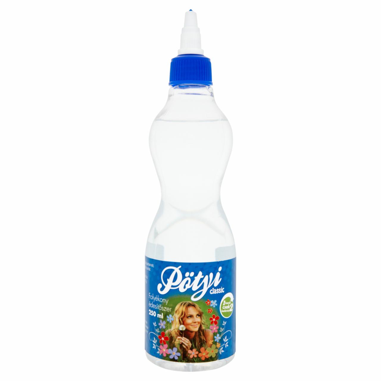 Képek - Pötyi Classic folyékony édesítőszer 250 ml