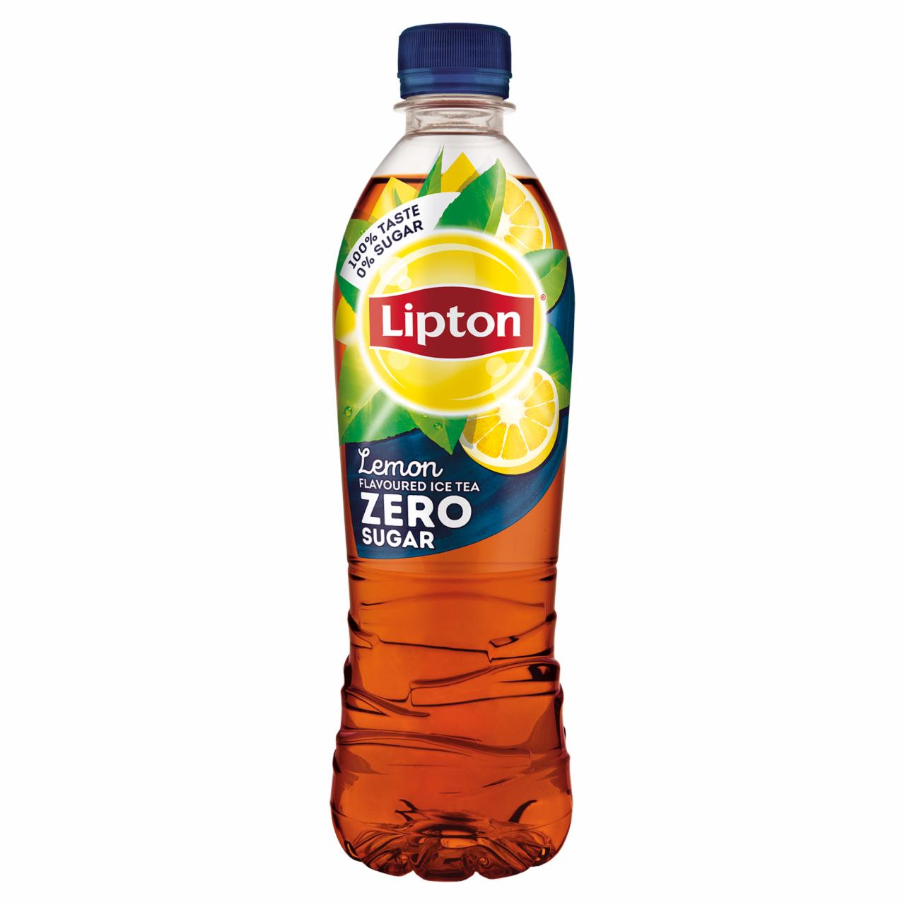 Képek - Lipton Zero Ice Tea energiamentes citromízű szénsavmentes üdítőital édesítőszerekkel 500 ml