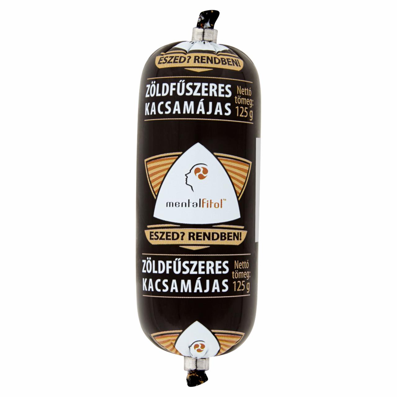 Képek - Mentalfitol zöldfűszeres kacsamájas 125 g