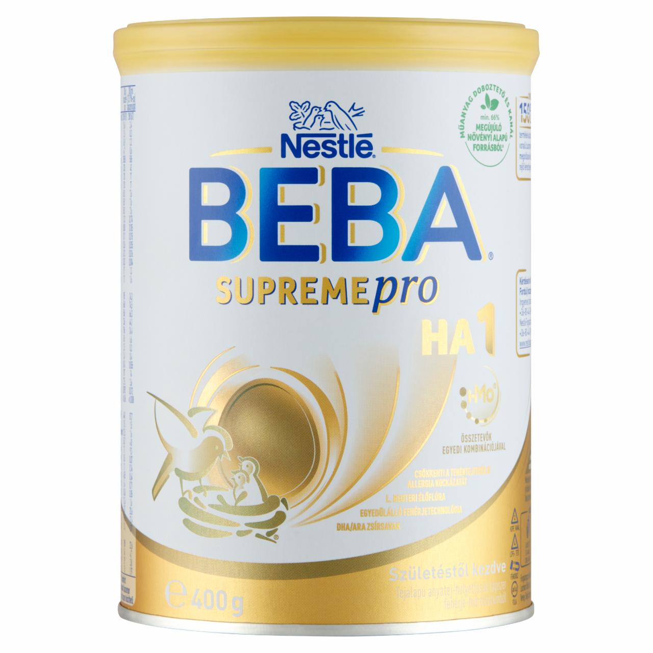 Képek - Beba SupremePro HA 1 tejalapú anyatej-helyettestő tápszer születéstől kezdve 400 g