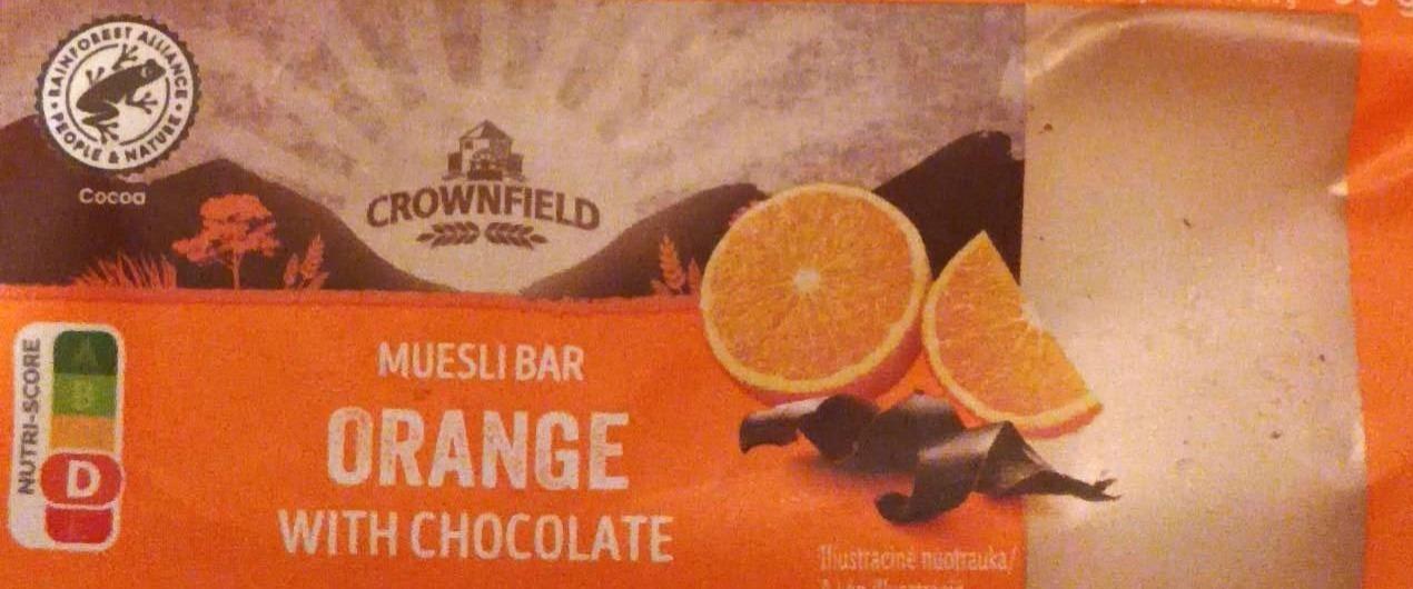 Képek - Muesli bar orange with chocolate Crownfield