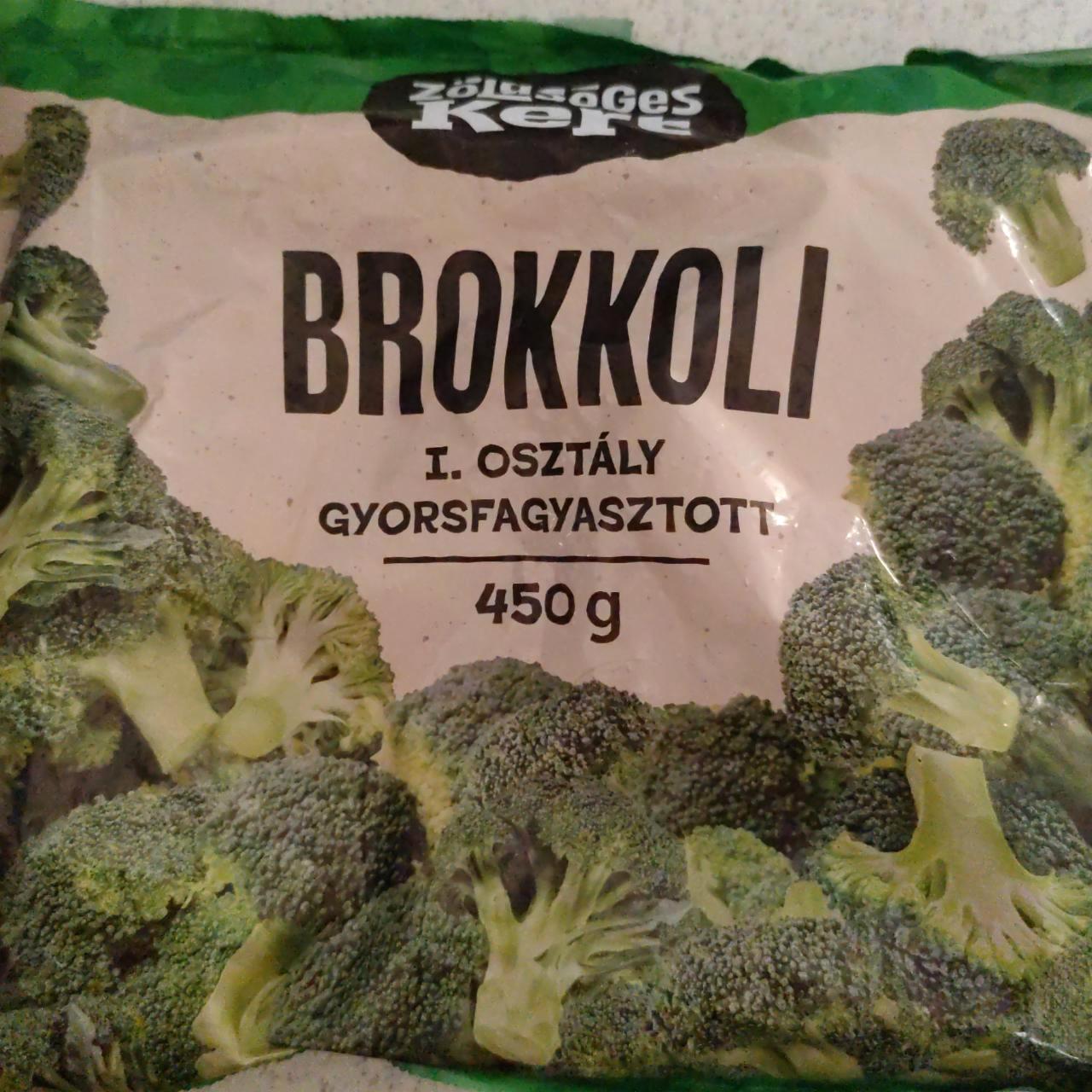 Képek - Brokkoli I. osztály gyorsfagyasztott Zöldségeskert