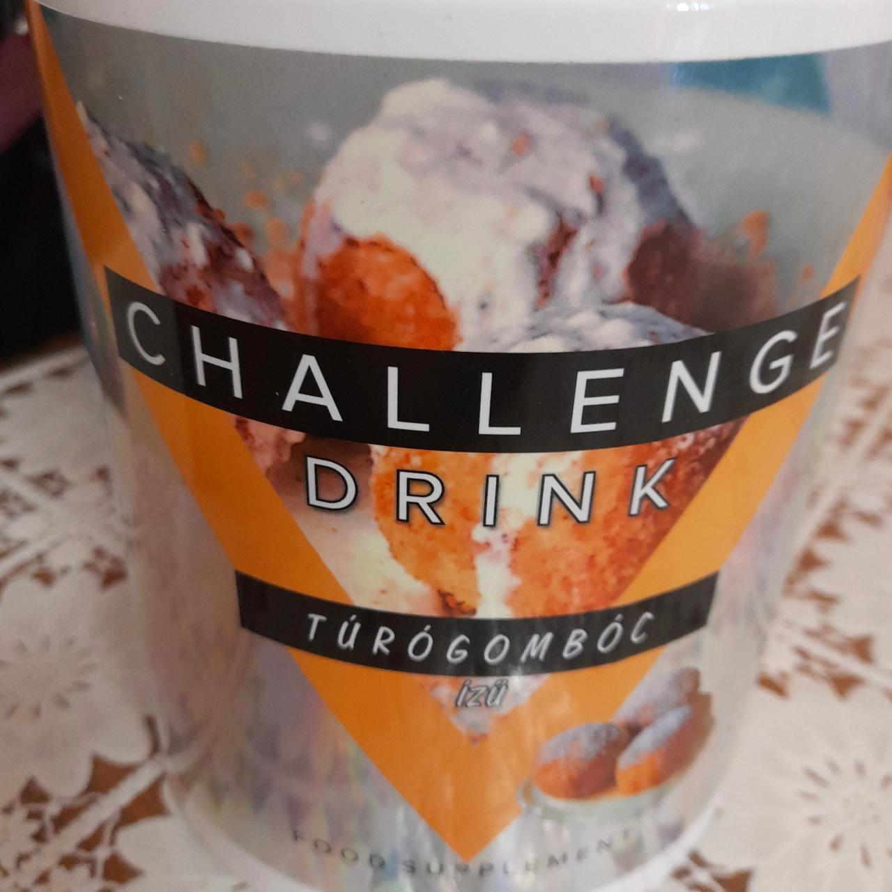 Képek - Challenge drink Túrógombóc ízű