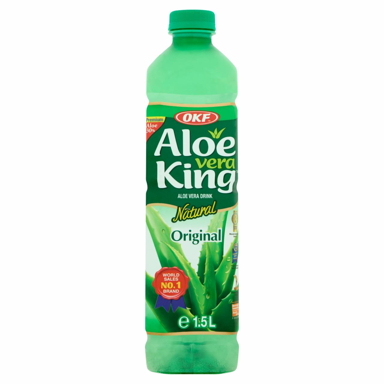 Képek - OKF Aloe Vera King szőlő ízű üdítőital aloe vera darabokkal 1,5 l