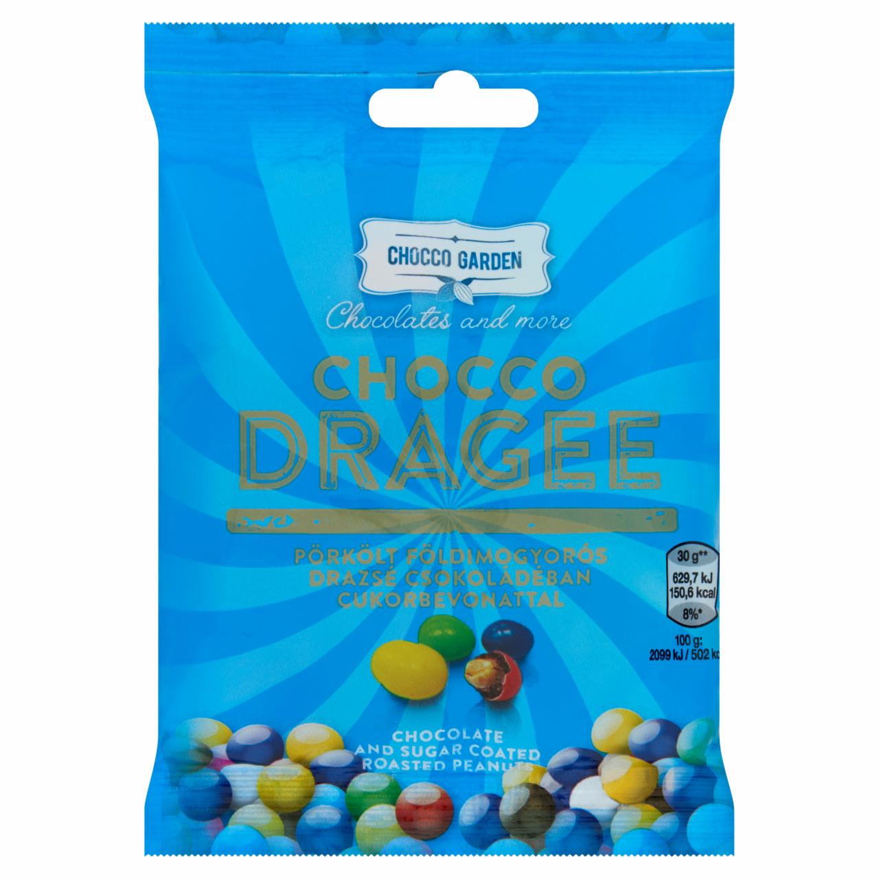 Képek - Chocco Garden Chocco Dragee pörkölt földimogyorós drazsé csokoládéban cukorbevonattal 60 g