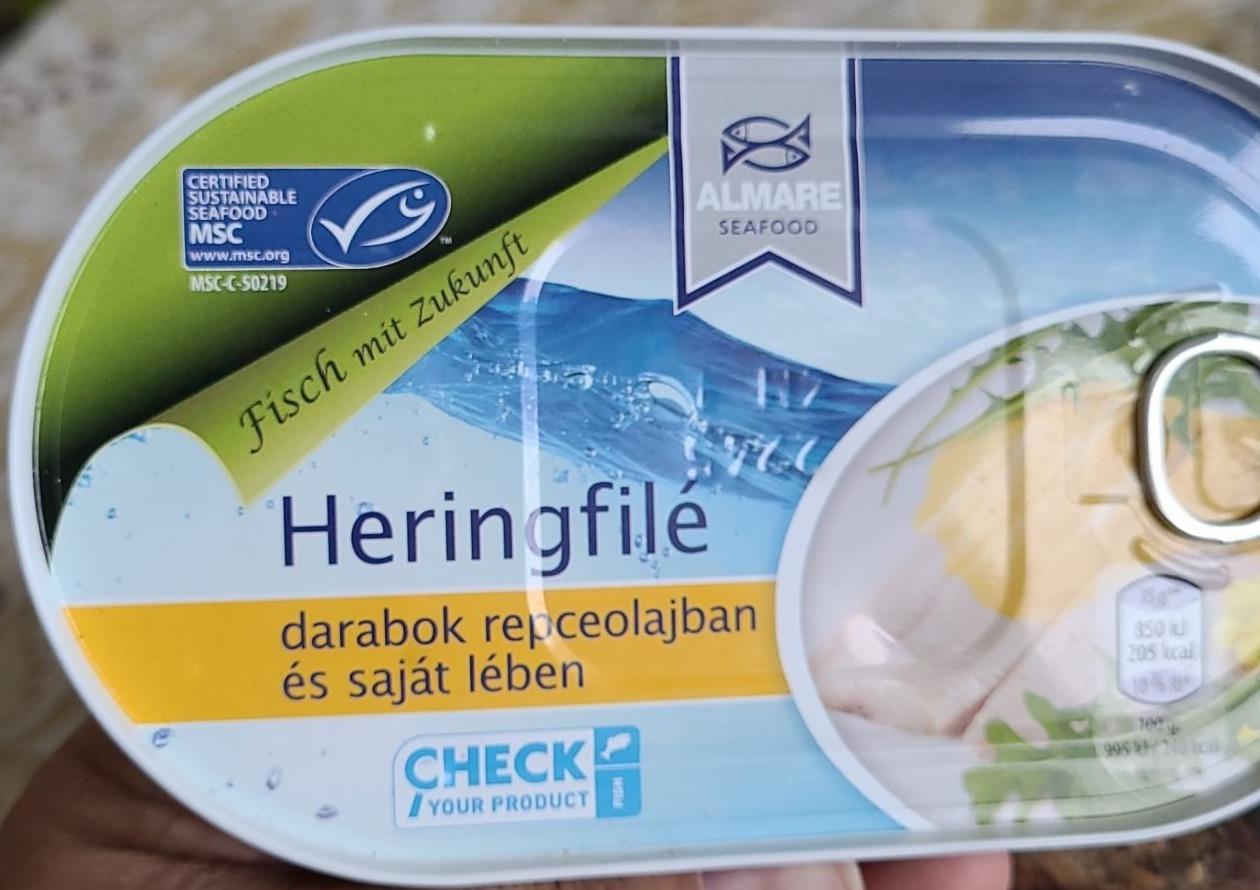 Képek - Heringfilé repceolajban Almare Seafood