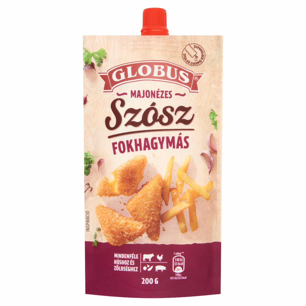 Képek - Majonézes fokhagymás szósz Globus