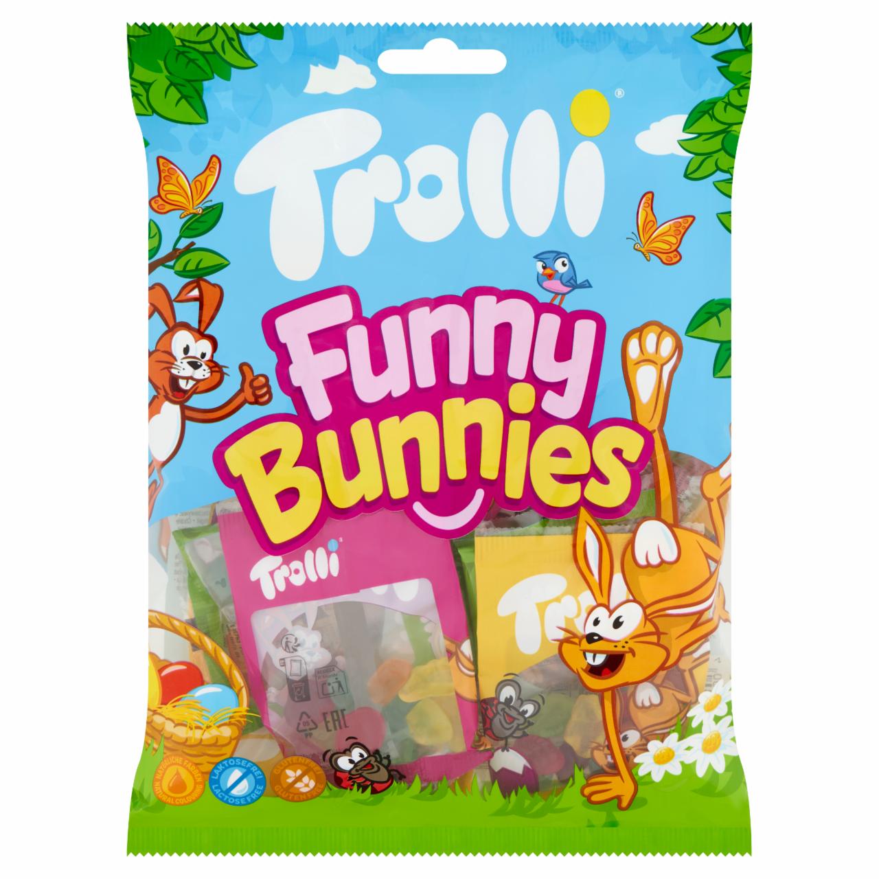 Képek - Trolli Funny Bunnies gumicukorka 200 g
