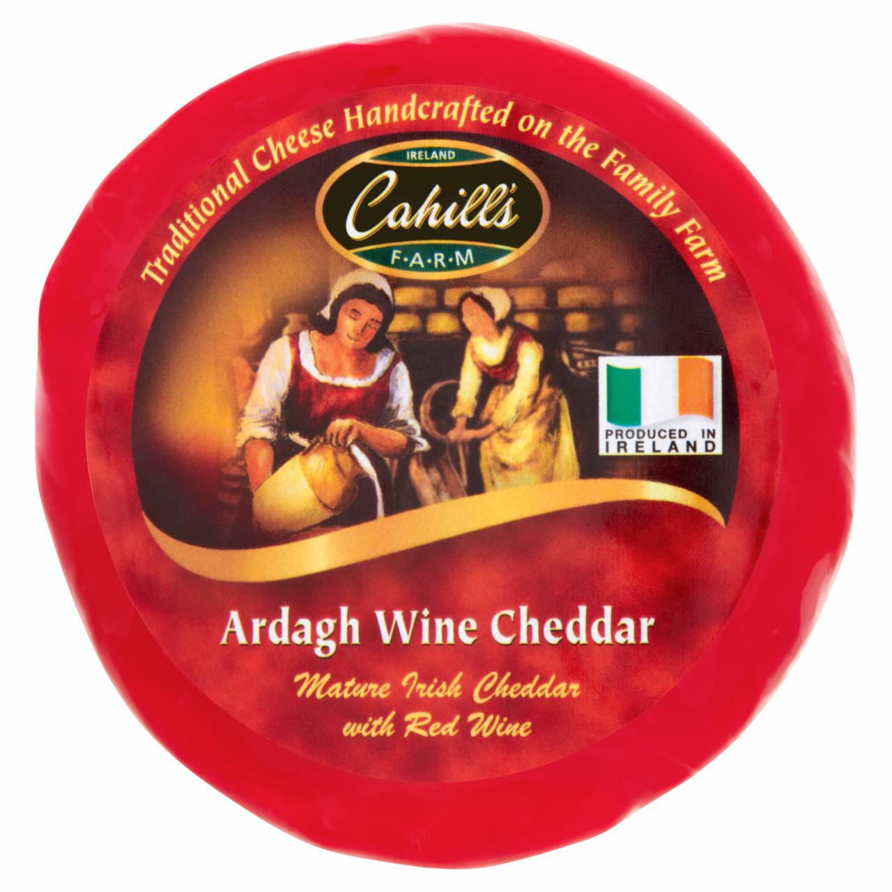 Képek - Cahill's Farm Ardagh Wine Cheddar kemény zsíros vörösboros sajt 200 g