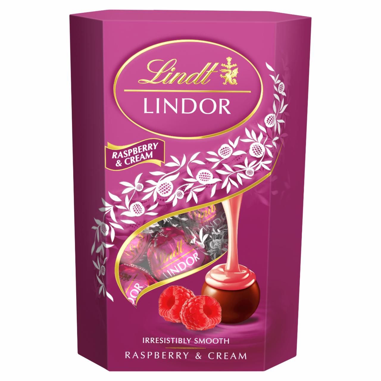 Képek - Lindor raspberry & cream Lindt