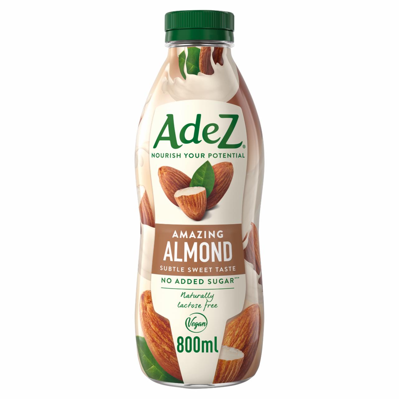 Képek - AdeZ ízesített mandulaital édesítőszerrel, kalciummal és vitaminokkal 800 ml