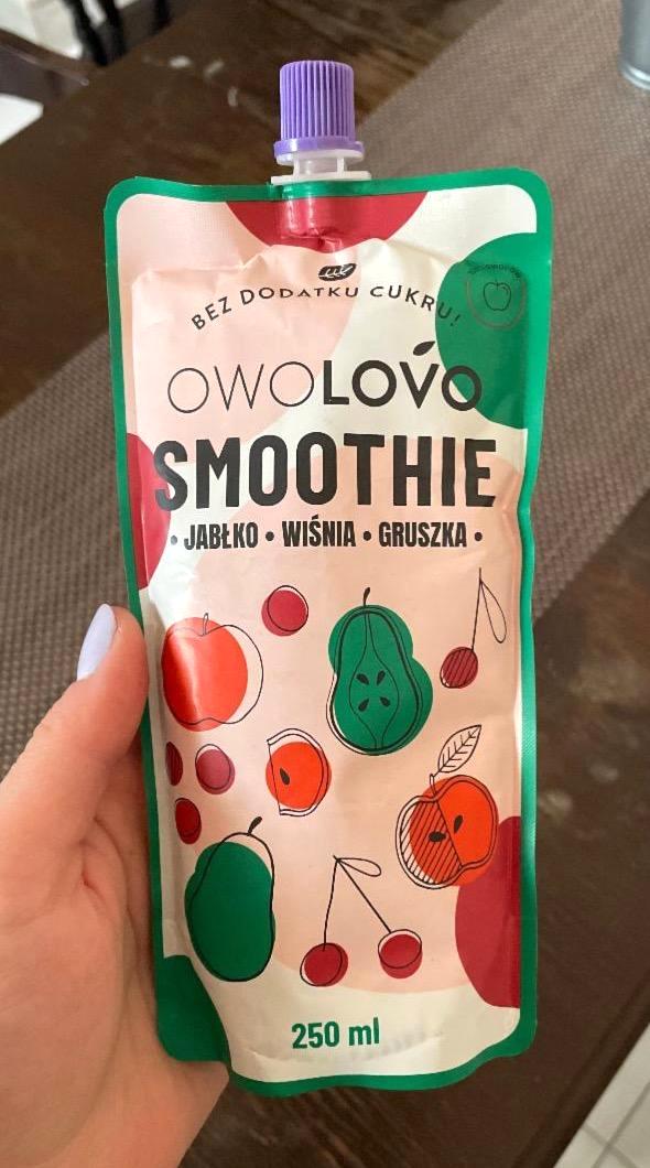 Képek - Smoothie Alma-meggy-körte Owolovo