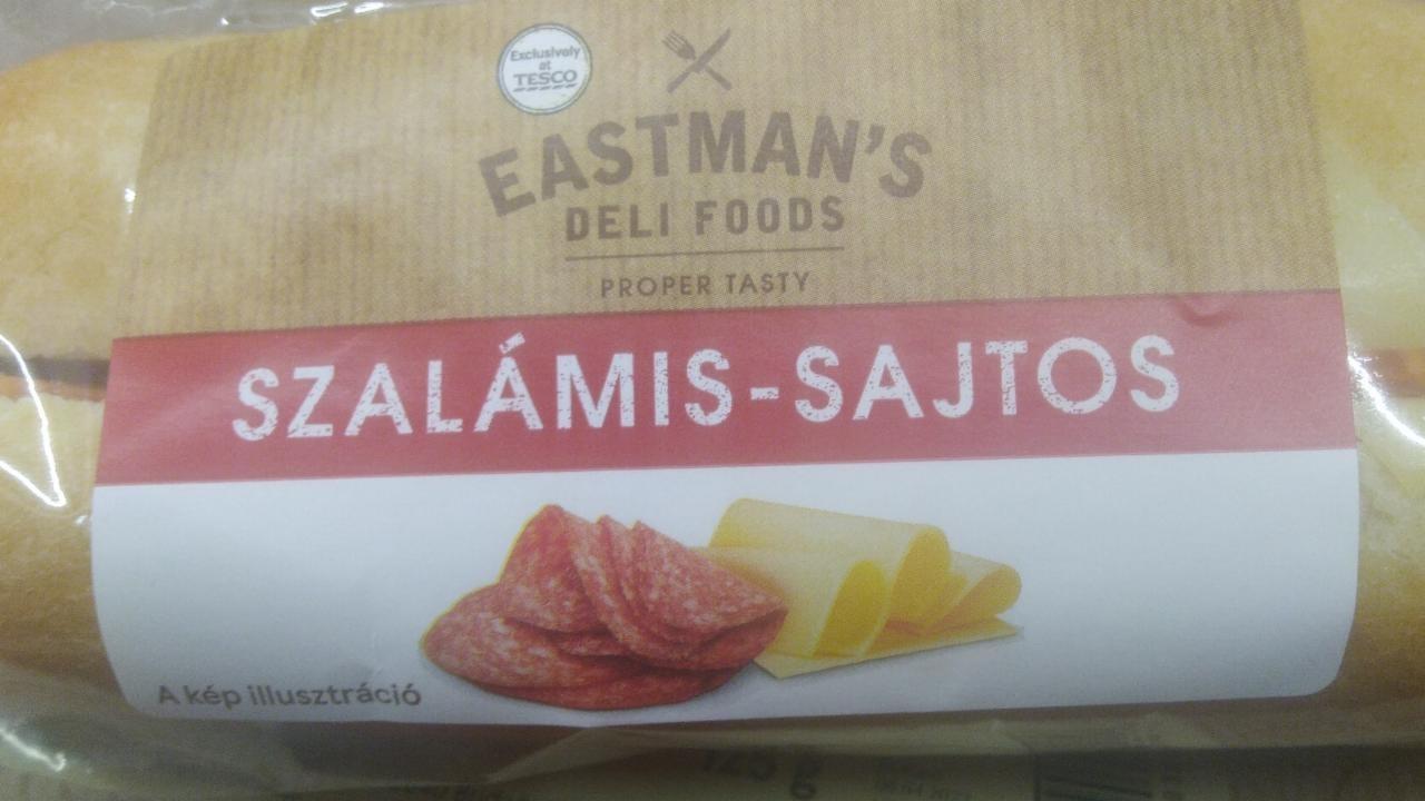 Képek - Szalámis sajtos bagett uborkával Eastman's