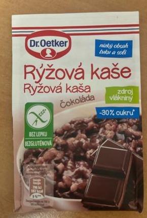 Képek - Rýžová kaše čokoláda -30% cukru Dr.Oetker