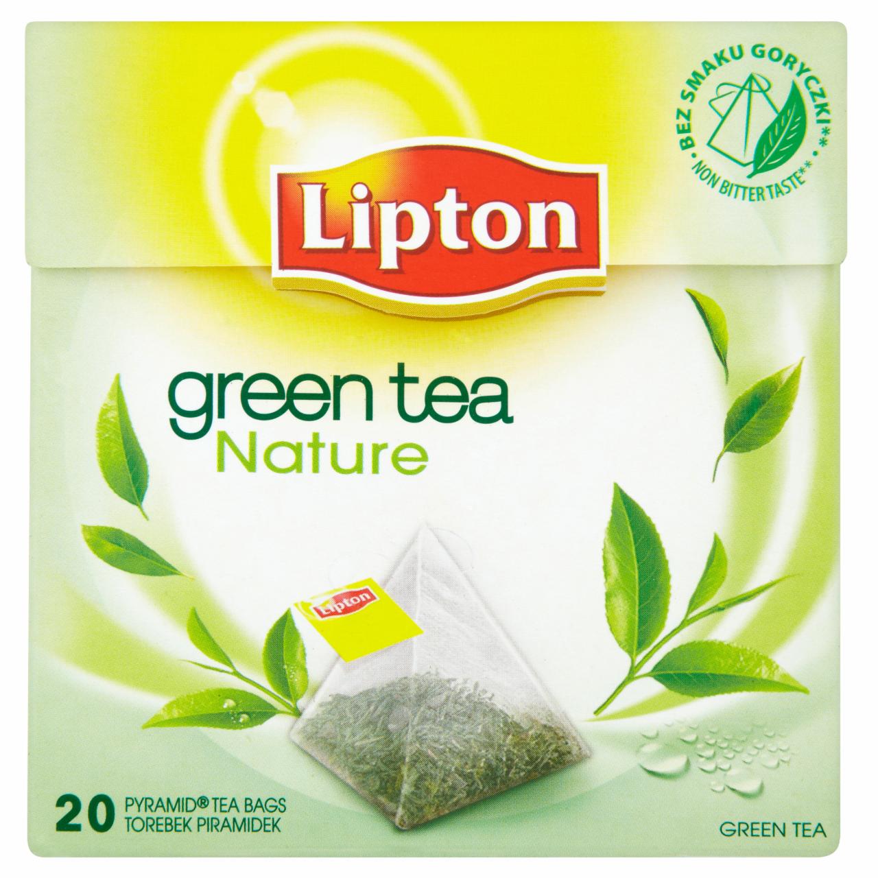Képek - Lipton Nature zöld tea 20 piramis filter 30 g